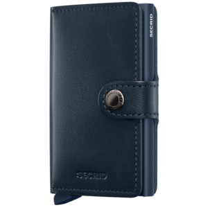 SECRID bankkártyatartó - Miniwallet Original Navy Navy, 6-os. A Miniwallet Original egy kisméretű, de nagy tárolókapacitású, alumíniumból és természetes fényű bőrből készült bankkártyatartó fekete színben.