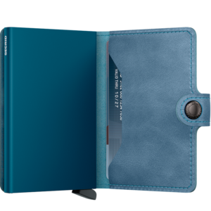 Secrid bankkártyatartó - Miniwallet Vintage Teal. A Miniwallet amilyen kisméretű, olyan nagy a tárolókapacitása, minden zsebben elfér.