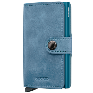 Secrid bankkártyatartó - Miniwallet Vintage Teal. A Miniwallet amilyen kisméretű, olyan nagy a tárolókapacitása, minden zsebben elfér.