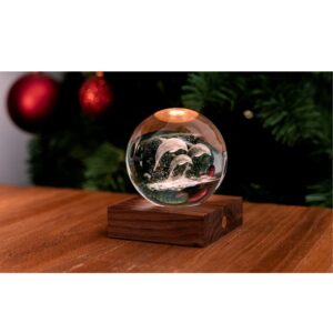 Kristálylámpa - Delfin. Varázsoljon különleges hangulatot otthonába az Amber Crystal Light kristálylámpával.
