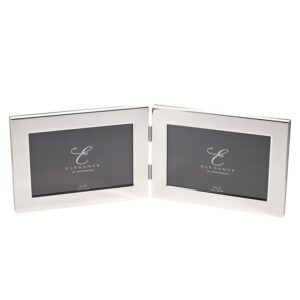 Képkeret Dupla - ezüstözött, 15x10. Ez a képkeret ragyogó, tükörfényes ezüstözött bevonattal rendelkezik, amely tiszta és luxus megjelenést kölcsönöz a képeknek.