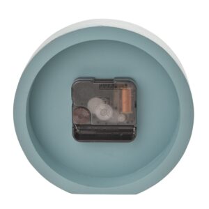 Asztali óra - türkizkék. Ez a modern, minimalista stílusú asztali óra tökéletes választás a kortárs designt kedvelők számára.